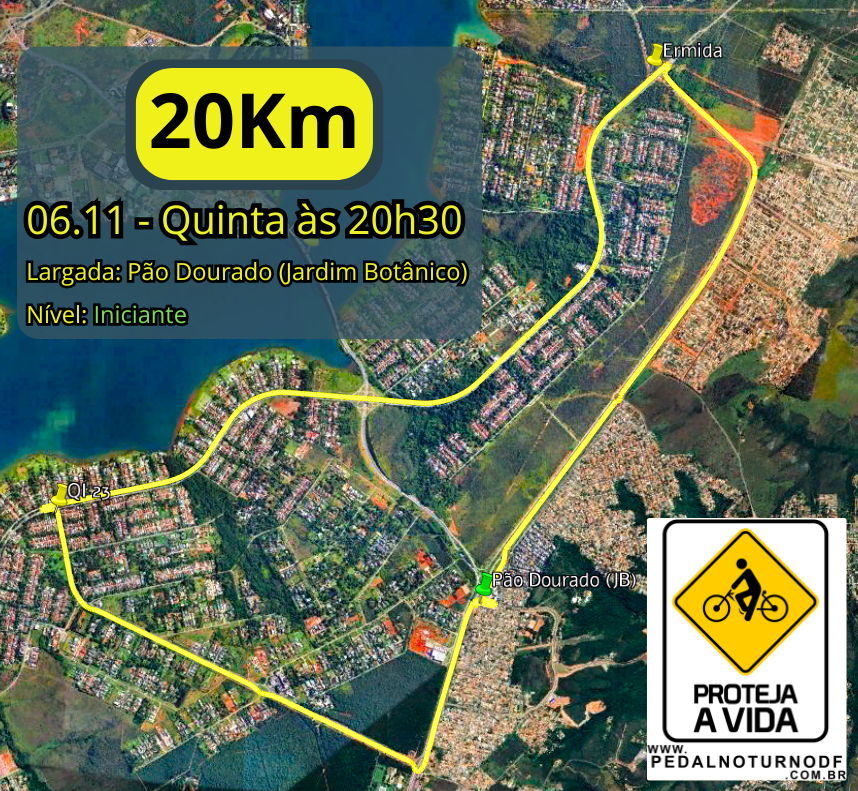 Pedal Noturno DF - PNDF